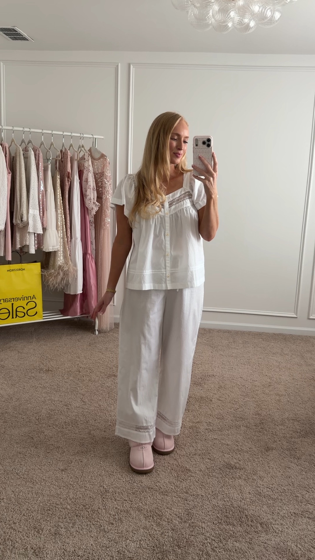 These pajamas are so pretty! 100% cotton and TTS. I’m wearing a small 

Nordstrom anniversary sale // NSALE // Nordstrom sale // pretty pajamas

#LTKSaleAlert
