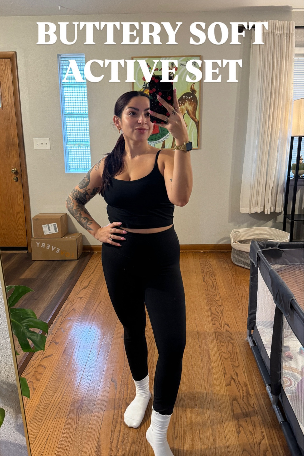 This set is a lululemon l00k-a-like and omg it’s so butter soft! I have it in two colors already and it’s so affordable 🖤

#LTKActive #LTKPetite #LTKMidsize