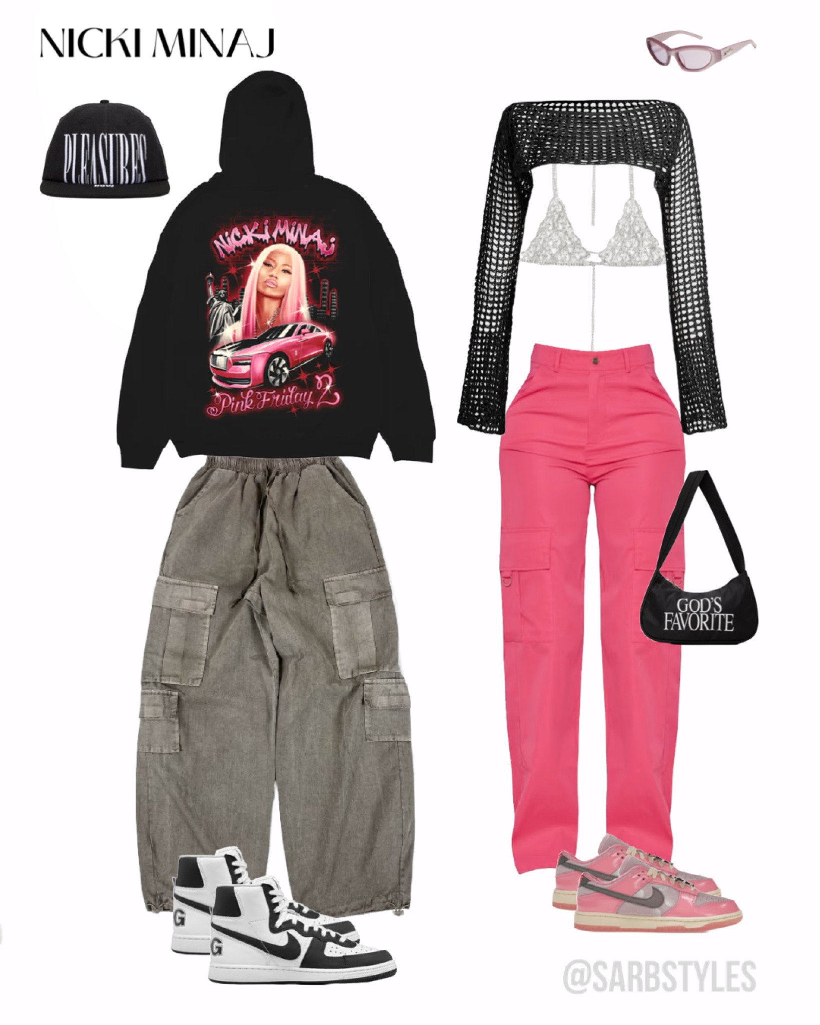 Nicki Minaj couples concert outfit 🎤🌟

#LTKstyletip