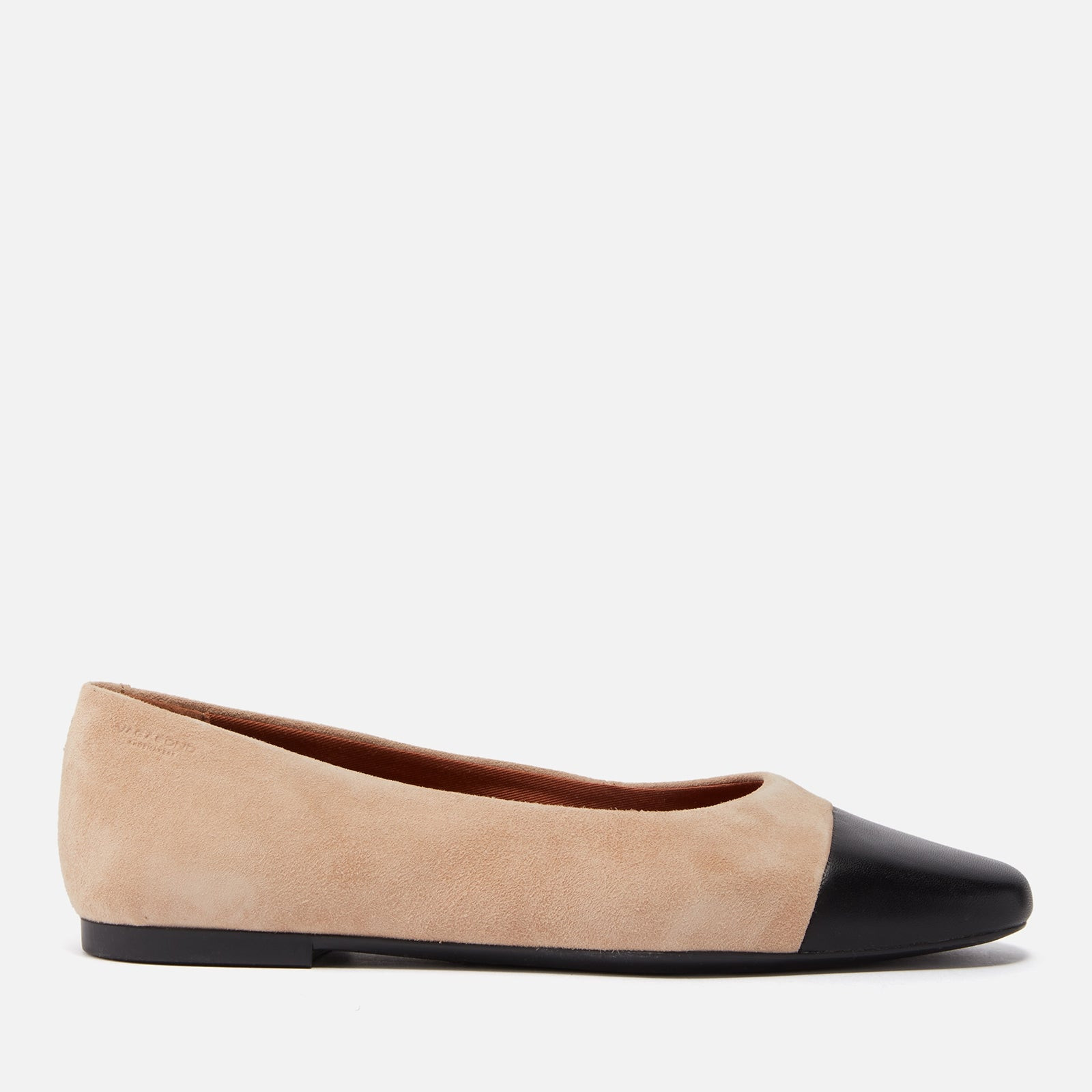 Vagabond Women's Jolin Suede and Leather Ballet Flats - UK 7 | Allsole (Global)