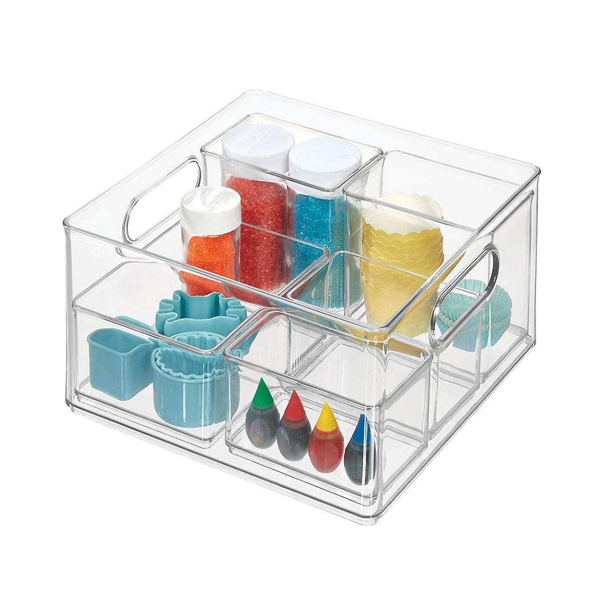 THE HOME EDIT Modular All-Purpose Bin Clear | The Container Store