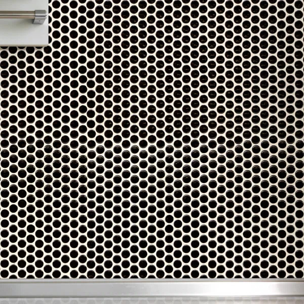Penny Round Porcelain Mosaic Wall & Floor Tile | Wayfair North America