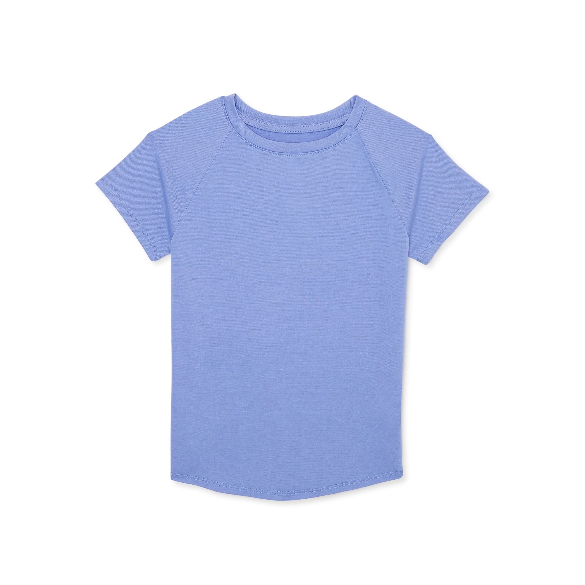 Athletic Works Girls T-Shirt with Short Sleeves, Sizes 4-18 & Plus | Walmart (US)