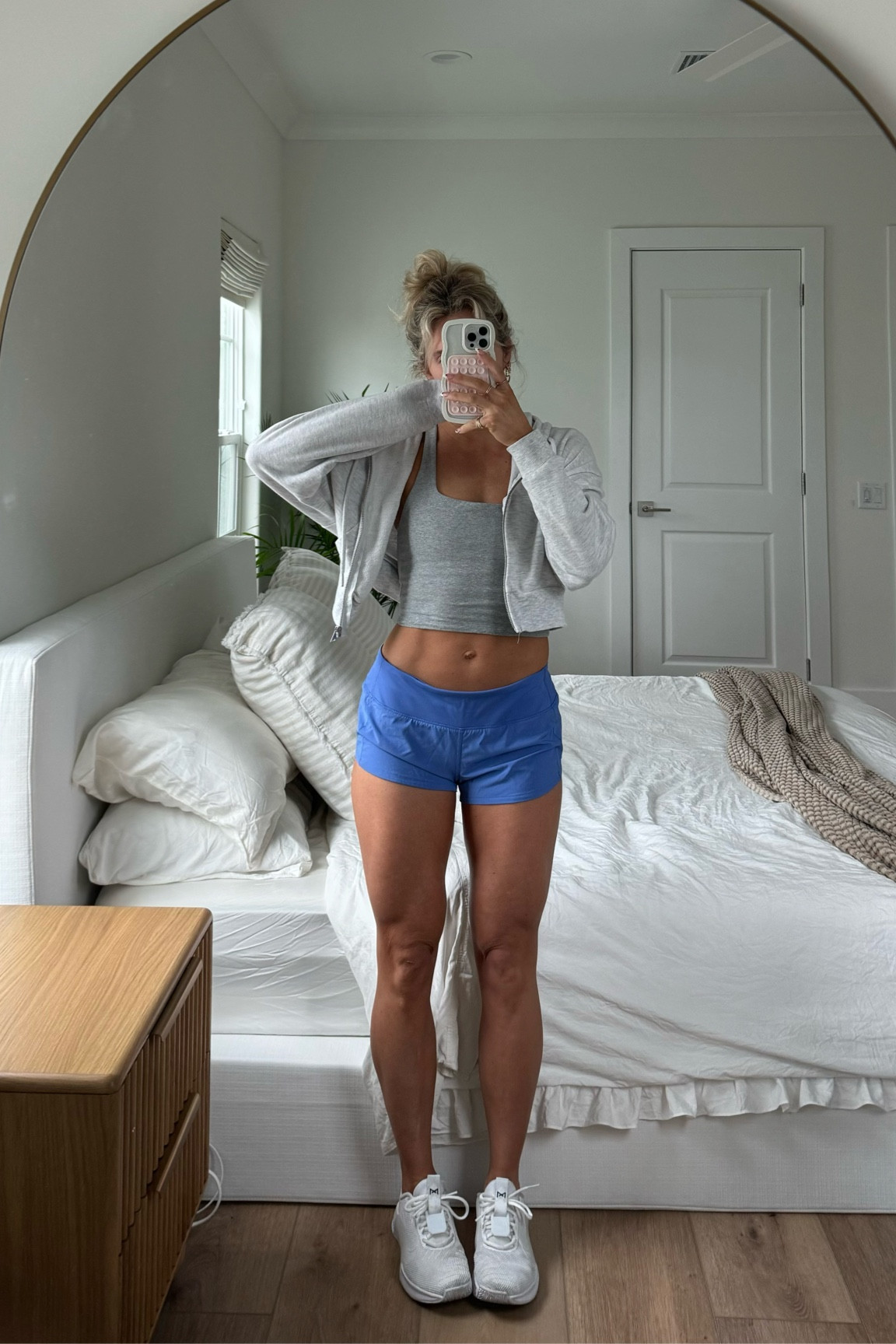 Some of my favorite workout shorts. Wearing a size 6. Shoes are the same as the ones linked I just customized them to all white. Favorite training shoes 🫶🏼

#LTKU #LTKstyletip #LTKfitness