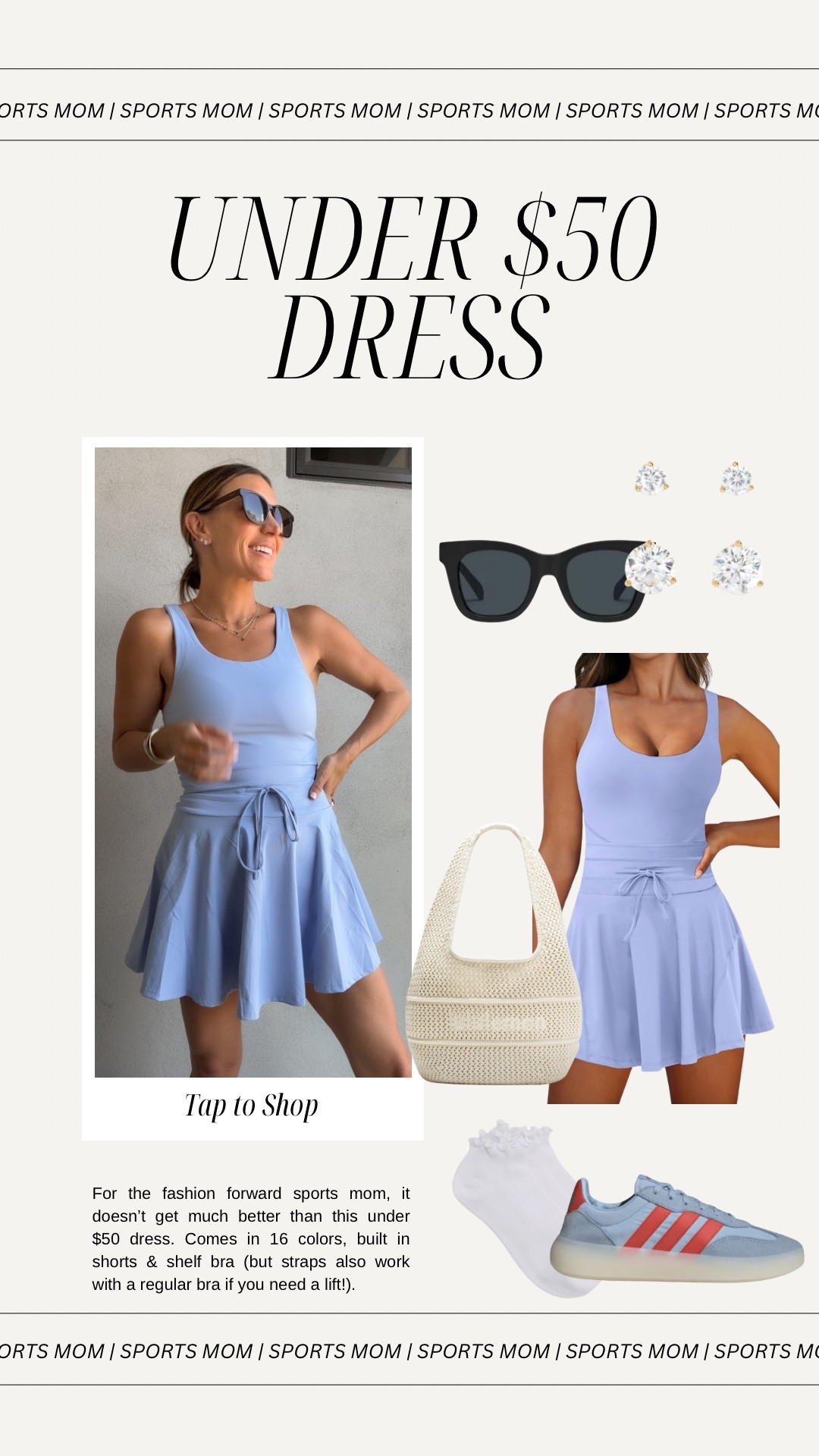 Super cute and comfy sports dress - I wear an XS