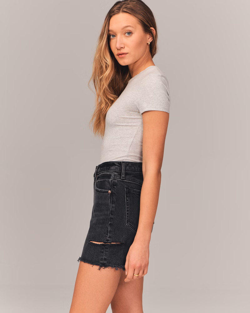 High Rise Dad Short | Abercrombie & Fitch (US)