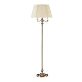 Cal Lighting BO-315-AB 150-Watt 6-Way Mechanism Floor Lamp, Antique Brass | Amazon (US)
