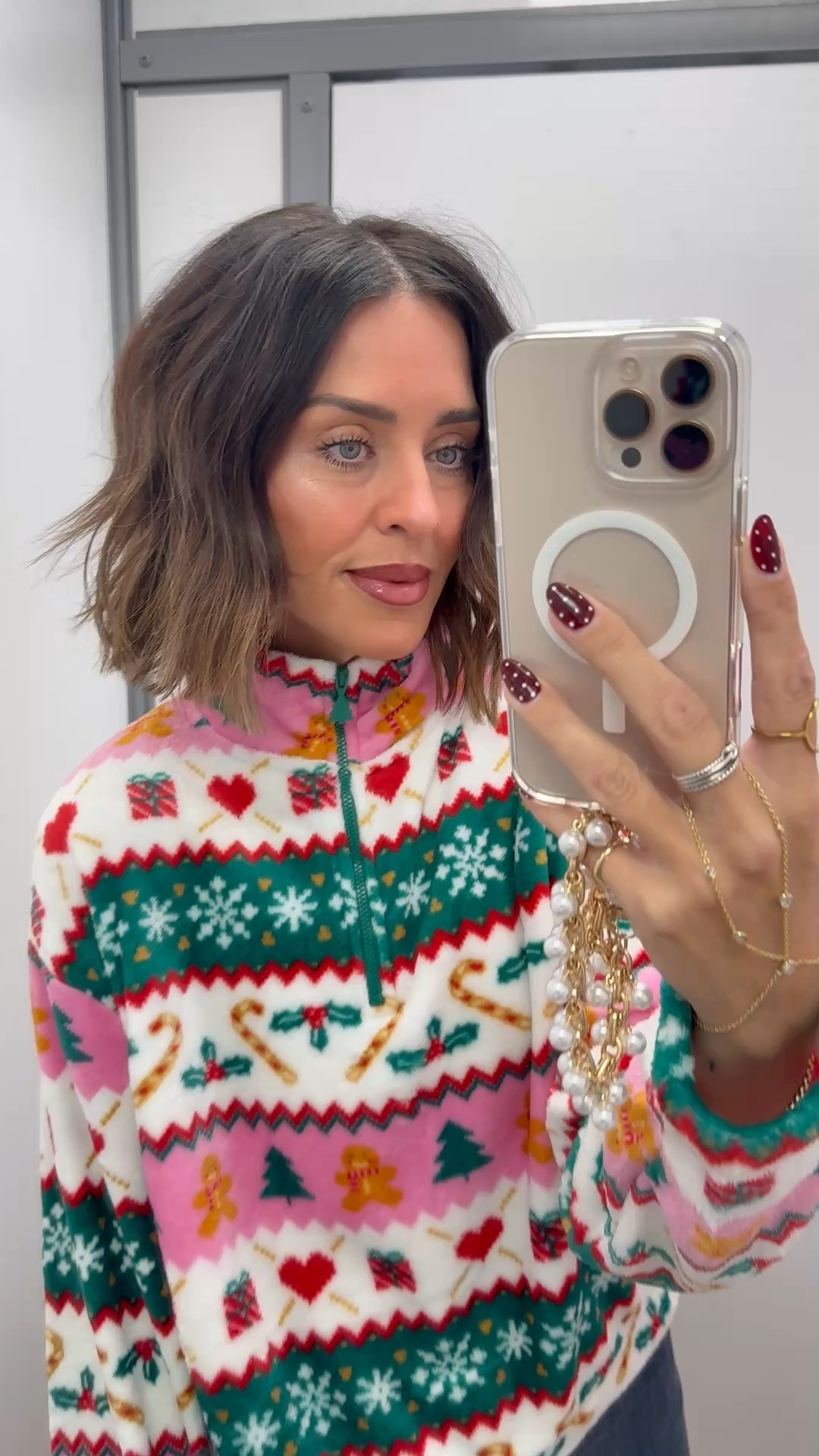 Walmart viral half zip - only $7.20
Size L but would’ve loved the XL too!!



#LTKStyleTip #LTKFindsUnder50 #LTKHoliday