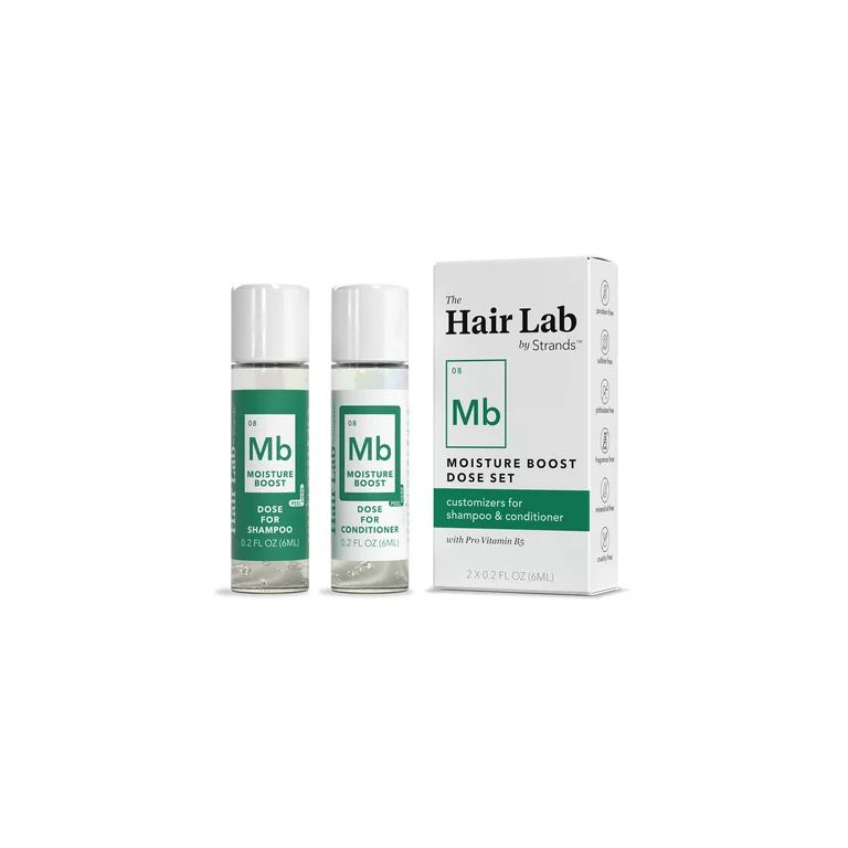 The Hair Lab Moisture Boost Dose Set, 2 x 0.2 oz. - Walmart.com | Walmart (US)