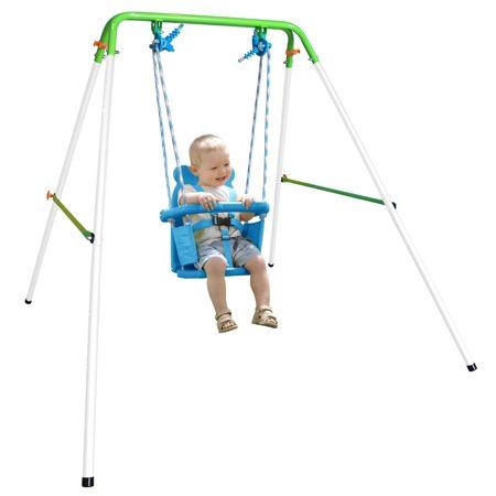 Sportspower Indoor/Outdoor My First Toddler Swing, Foldable | Walmart (US)