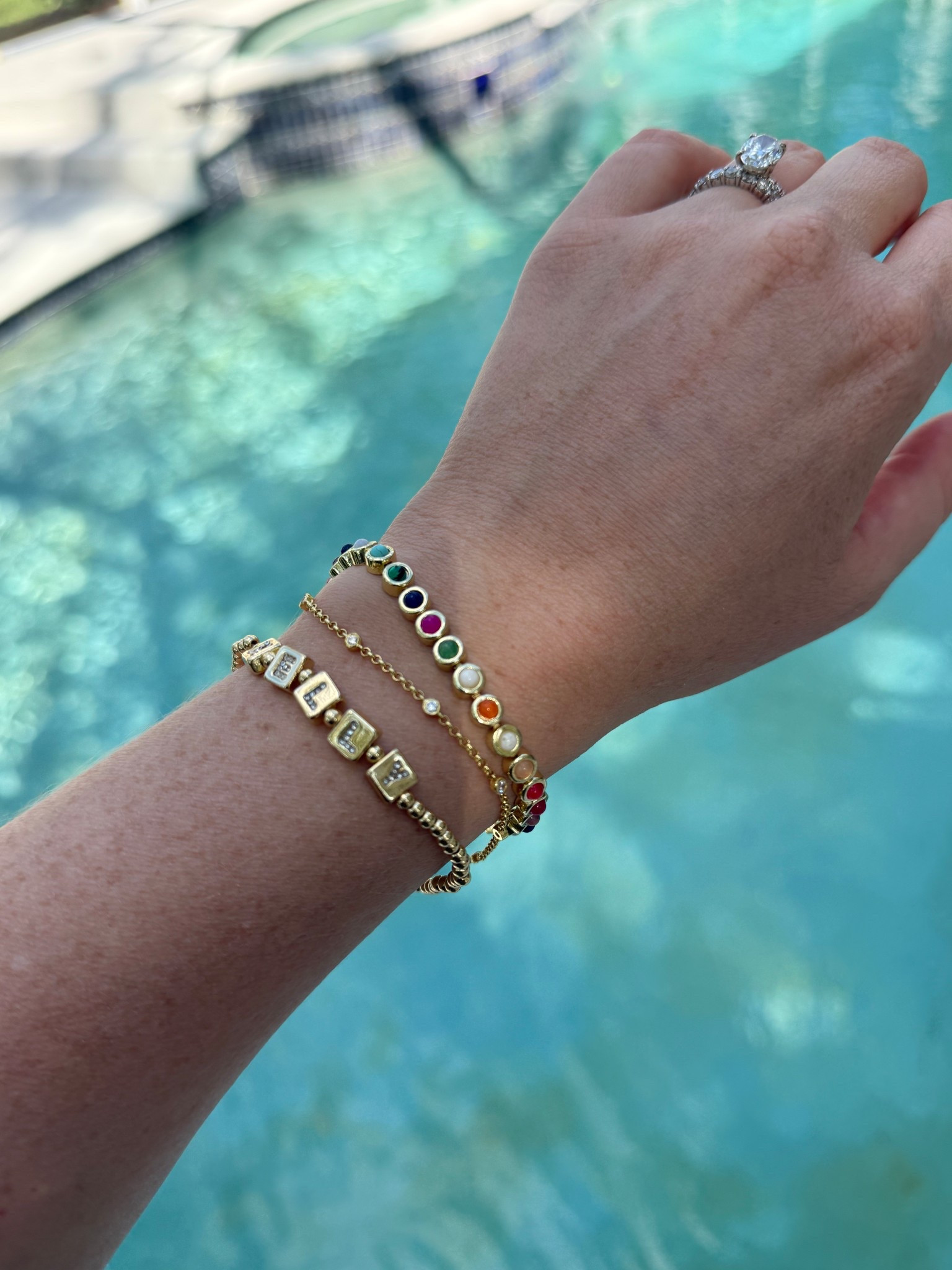 My new spring stack from BaubleBar