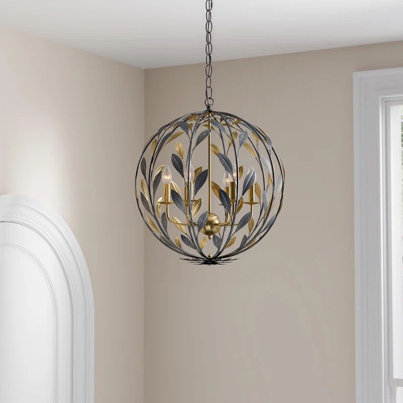 Paloma 6 - Light Dimmable Globe Chandelier | Wayfair North America