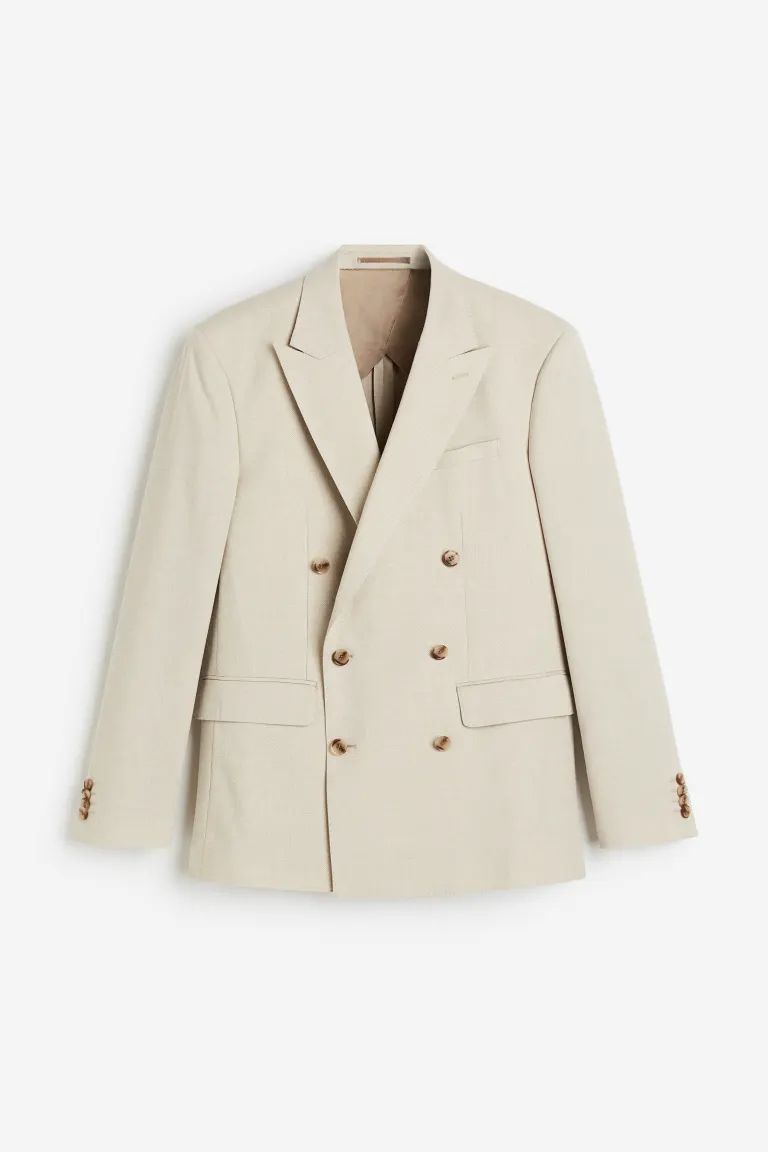 Regular Fit Double-breasted Jacket | H&M (US + CA)