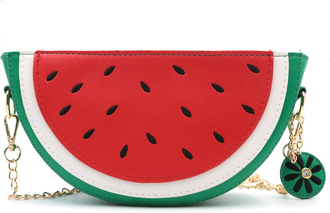 QiMing Orange CrossBody Purse Bag,PU Phone Shoulder Wallet for Women Girl | Amazon (US)