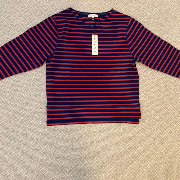 ALEX MILL Lakeside Striped Tee - XS - (new with tags) | Poshmark