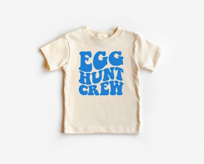 Kid's Easter Shirt, Egg Hunt Crew Shirt, Egg Hunting Crew, Toddler Easter Shirt, Boy Easter Shirt... | Etsy (US)