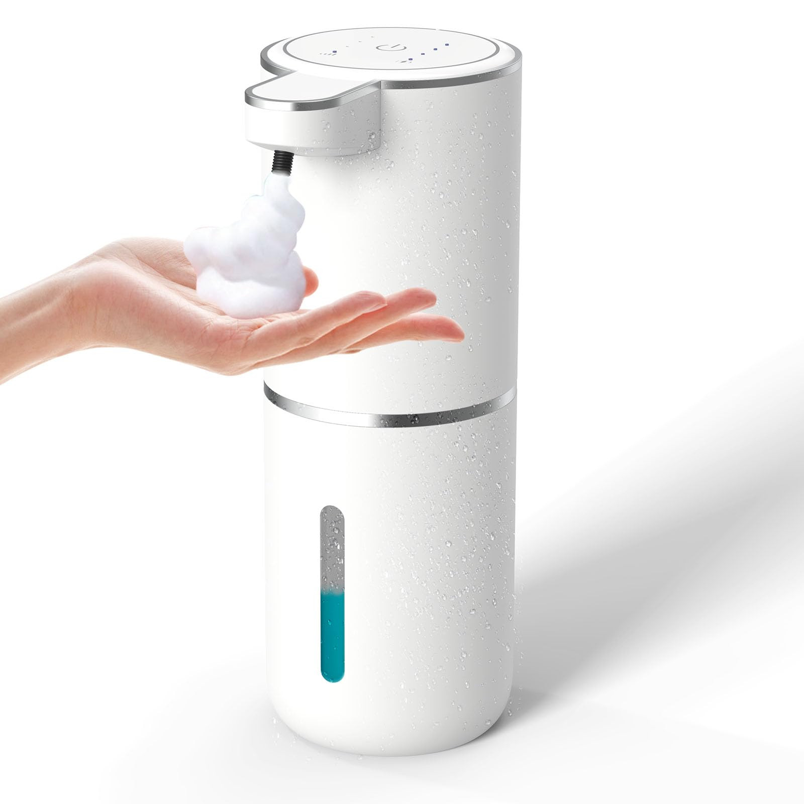 Automatic Soap Dispenser – Touchless Foaming Soap Dispenser 400ml USB Rechargeable Dispenser El... | Amazon (US)