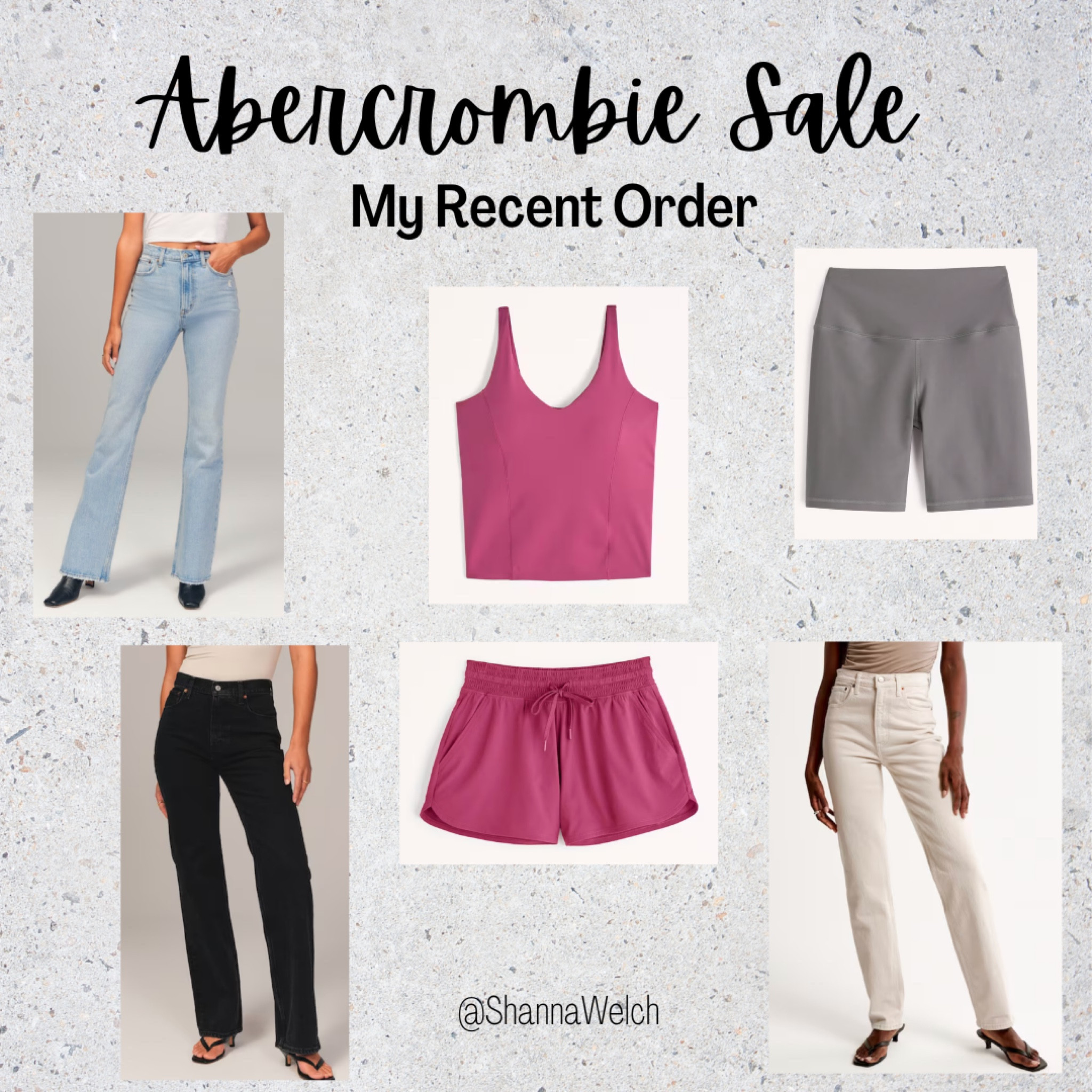 Ordered a few new work jeans and activewear in some of my HOC Winter colors.. 
Everything’s on sale at Abercrombie and I saved more with @tallblondebell ‘s code YPBASHLEY 

#LTKFitness #LTKsalealert #LTKworkwear