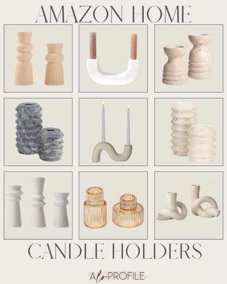Affordable candle holders via Amazon!

#LTKHome
