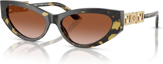 Versace Sunglasses VE 4470 B 547013 Havana Brown Gradient | Amazon (US)