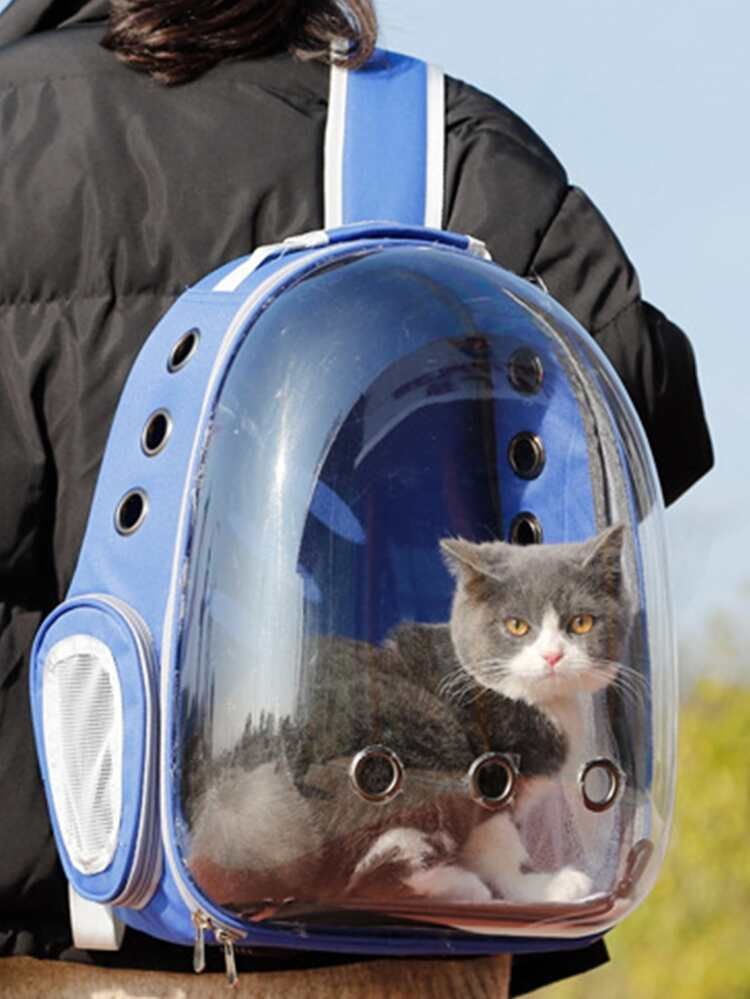 1pc Clear Pet Carrier Bag | SHEIN