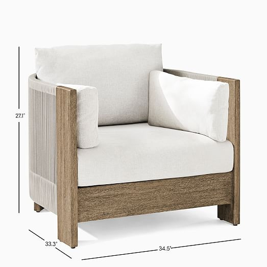 Porto Outdoor Lounge Chair | West Elm (US)