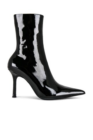 Jeffrey Campbell Daring Boots in Black Crinkle Patent from Revolve.com | Revolve Clothing (Global)
