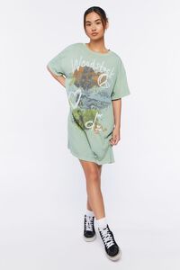 Woodstock Graphic T-Shirt Dress | Forever 21 | Forever 21 (US)