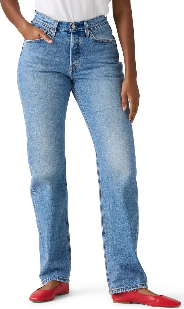 501® Curve High Waist Straight Leg Jeans | Nordstrom Rack