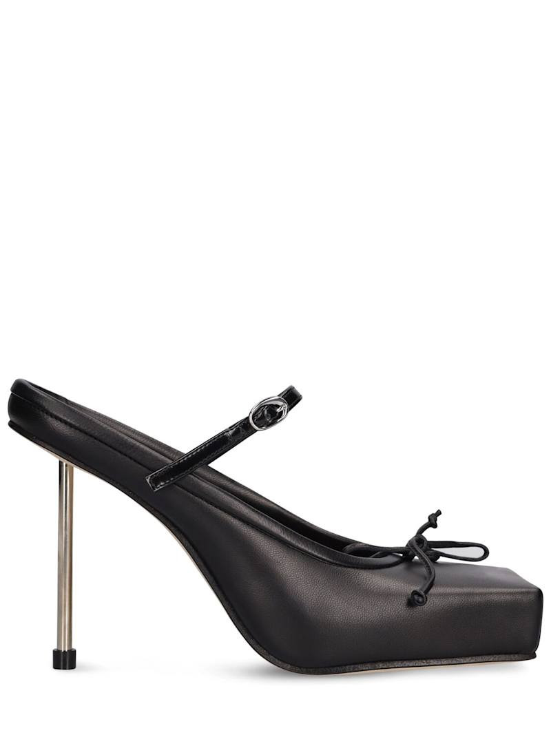 95mm leather high heel mules - Jacquemus - Women | Luisaviaroma | Luisaviaroma