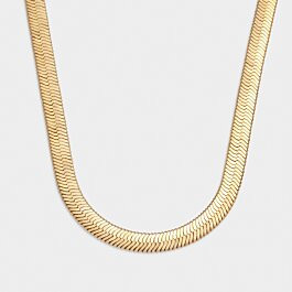 Ciana Waterproof Gold Large Snake Chain Necklace | Katie Loxton Ltd. (UK)
