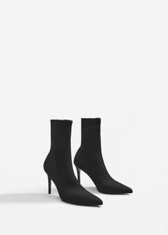 Heel sock boots | MANGO (US)