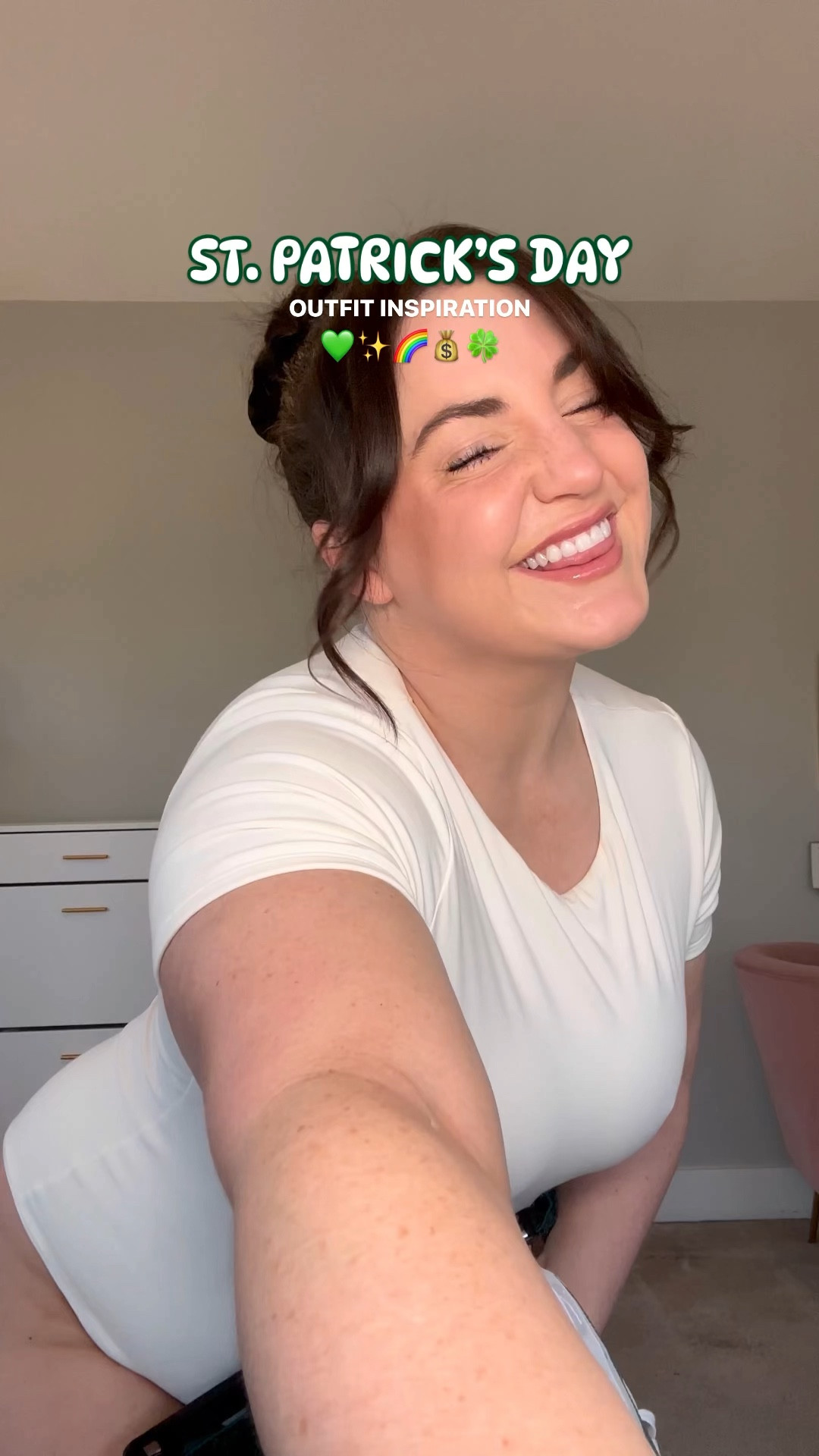 Here’s how I’m styling my St. Patrick’s Day outfit! ☘️ 
Style Tip
St. Paddy’s Day 
Lucky 

#LTKplussize #LTKstyletip #LTKparties