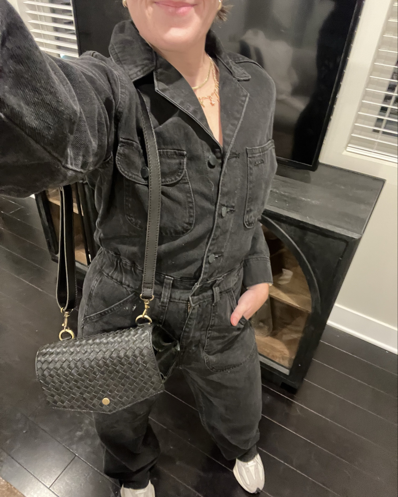 This Target jumpsuit has been a staple for me this fall. From work to dinner to church, it’s a fun and comfortable little number. Wearing a size 2- it’s not stiff and has a lot of give so you could possibly size down! 

And always linking my Elevate bags ✨

#LTKWorkwear #LTKFindsUnder50