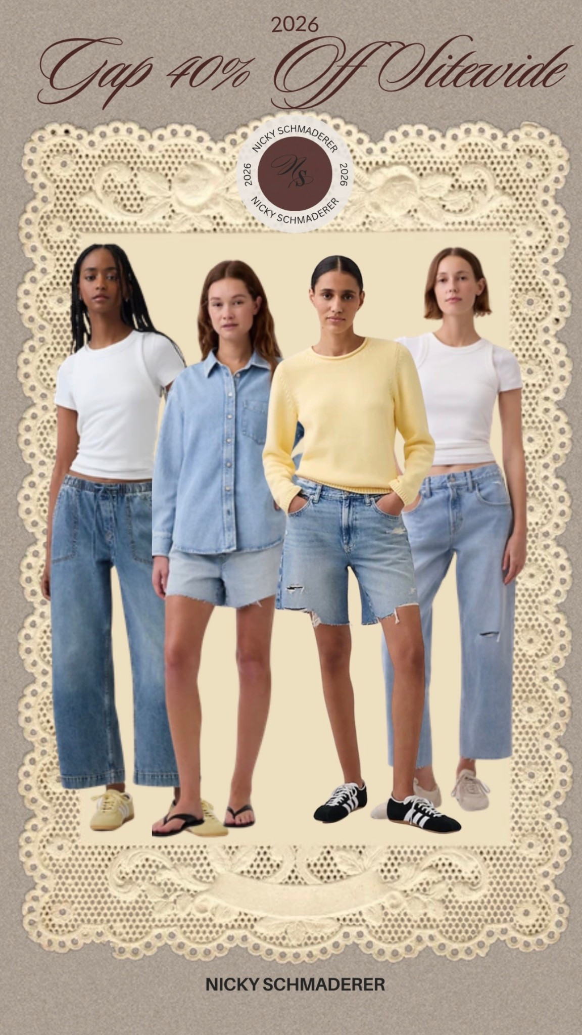 @gap 40% off family and friends event! Sharing some denim for summer that caught my eye 

Gap sale
Staple pieces 


#LTKSaleAlert #LTKSeasonal #LTKTravel