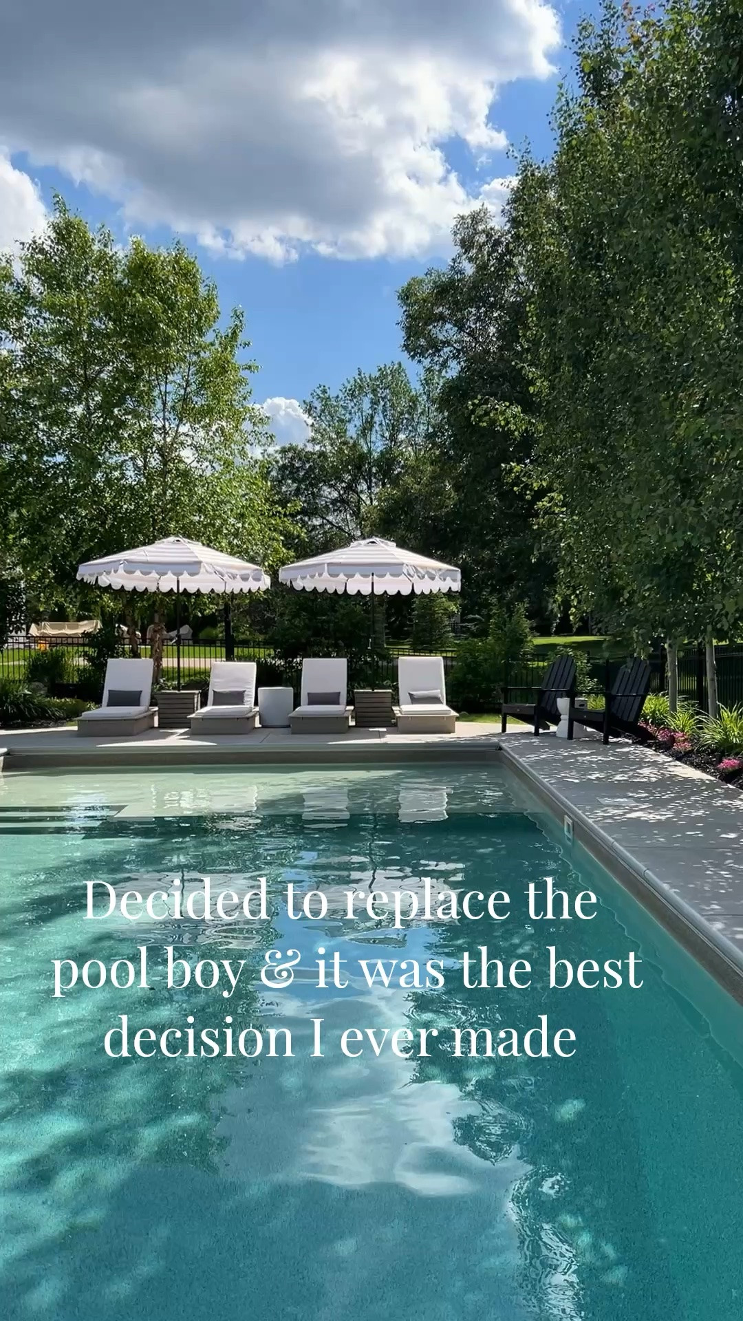 Replaced the pool boy 2 years ago and never looked back! If you are a pool
Owner a cordless pool robot cleaner is a MUST!

#LTKSaleAlert #LTKHome #LTKSeasonal
