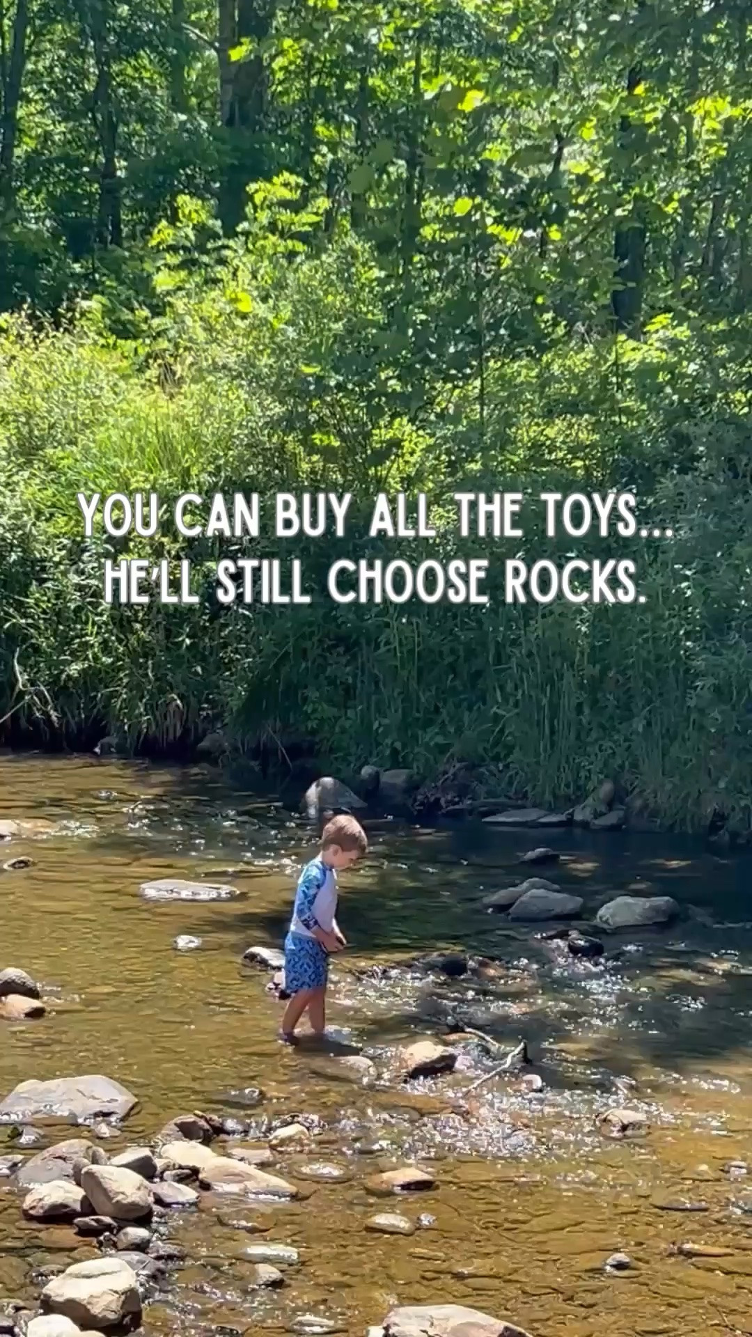 You can buy all the toys, plan all the activities, and spend all the money… but somehow a creek and a handful of rocks will keep a toddler entertained for hours. 😂💙

Honestly, I wouldn’t have it any other way. These are the kinds of summer memories I hope he never forgets.

#ToddlerLife #BoyMom #CreekDays #SimpleMoments #MakingMemoriesWithKids

#LTKdayinmylife #LTKmomlife #LTKKids