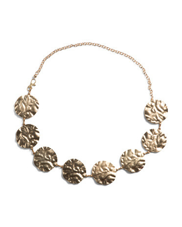 Hammered Chain Belt | TJ Maxx