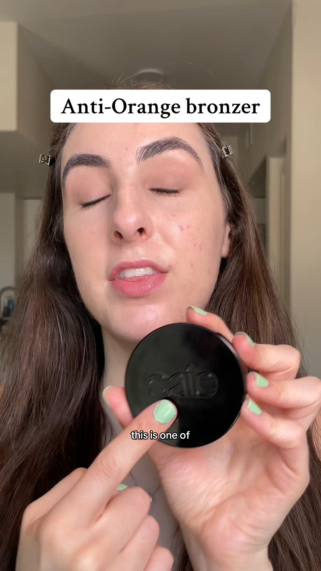 Saie sun melt bronzer in fair bronze 


#LTKBeauty