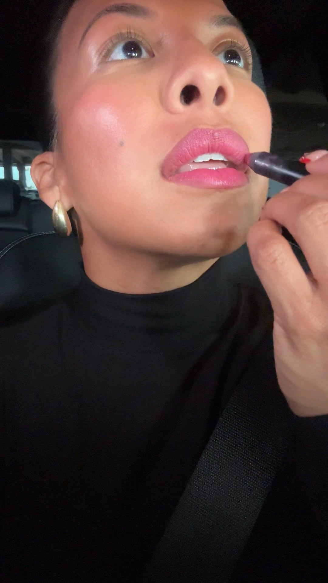 Perfect pink lip achieved by using "plum" by MAC to give it my signature color scheme down. I seriously use "plum" to line most the times I do any lip combo. 
This was my date night make up look! 

#LTKfindsunder50 #LTKbeauty #LTKVideo