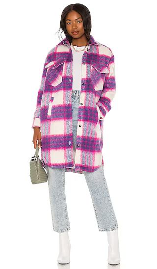 Long Plaid Shacket in Prime Time | Revolve Clothing (Global)