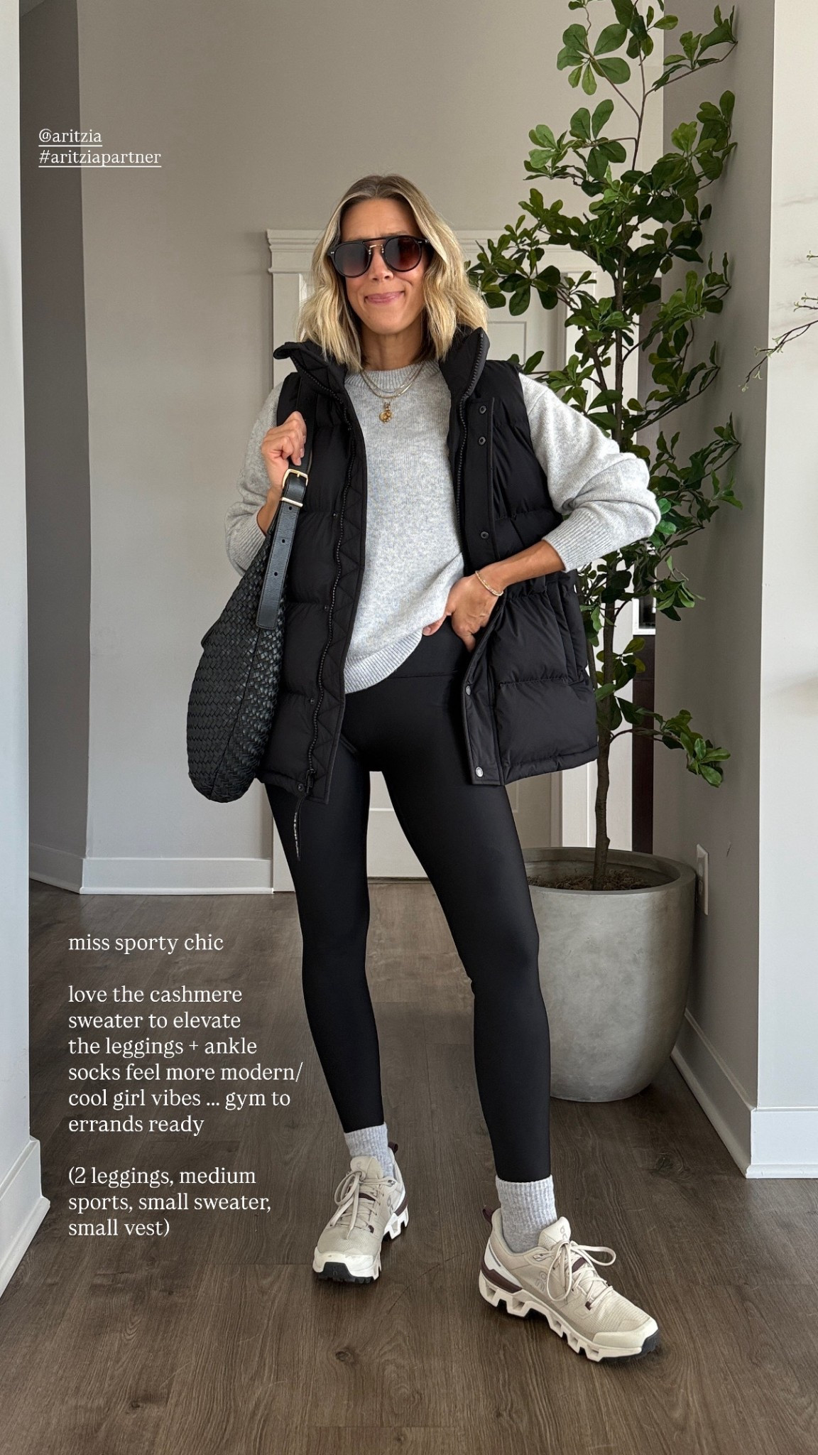 Wearing 2 leggings, medium sports bra, small sweater, small puffer vest, socks tts

@aritzia #aritziapartner #ad #liketkit

#LTKStyleTip #LTKFindsUnder100 #LTKOver40