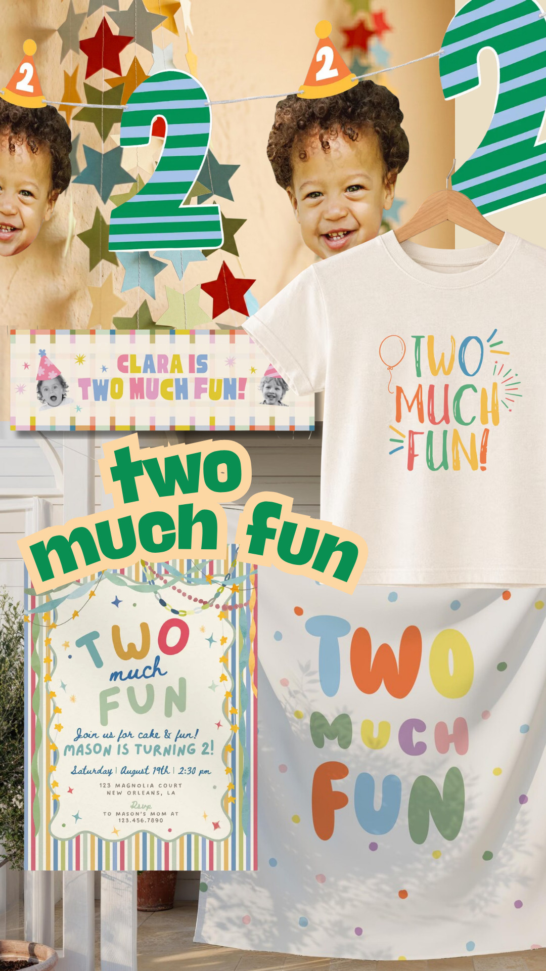 TWO MUCH FUN | 2 year old birthday party theme idea 

 #LTKmomlife #LTKBaby #LTKKids