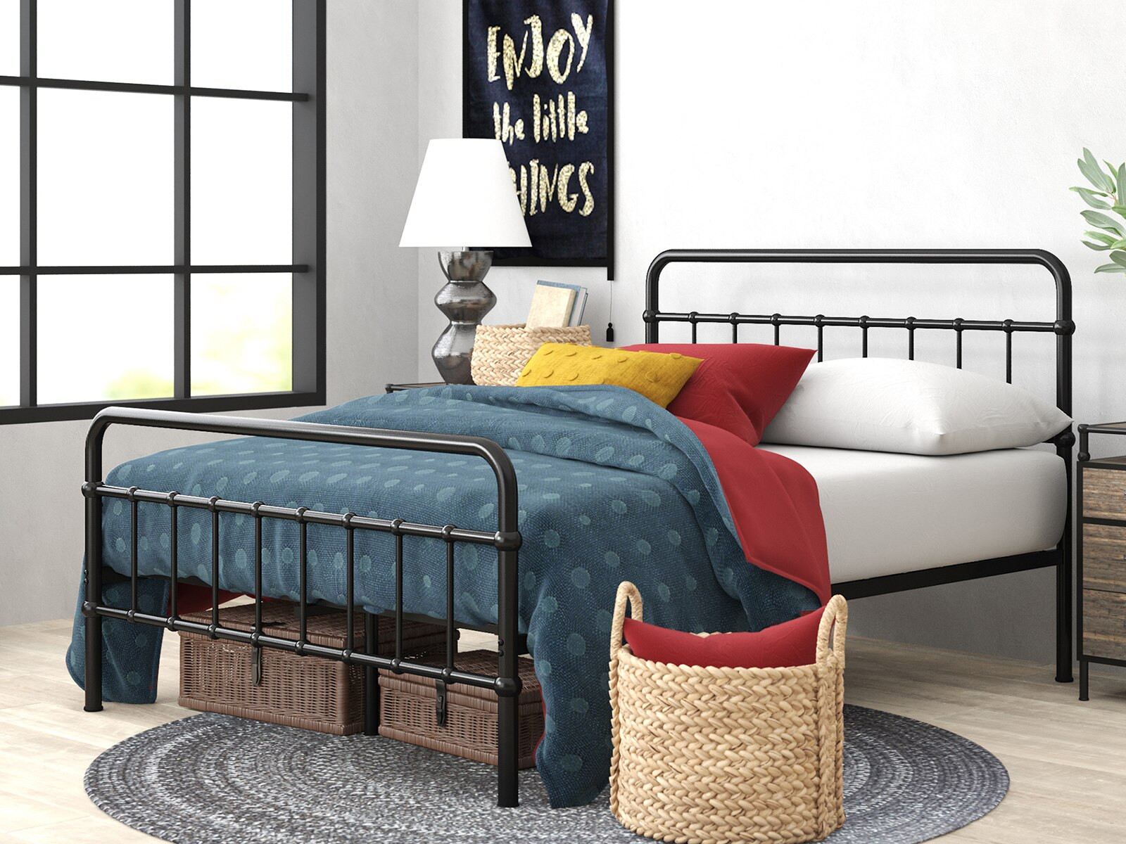 Sleepy's Basics Metal Platform Bed | MattressFirm | Mattress Firm