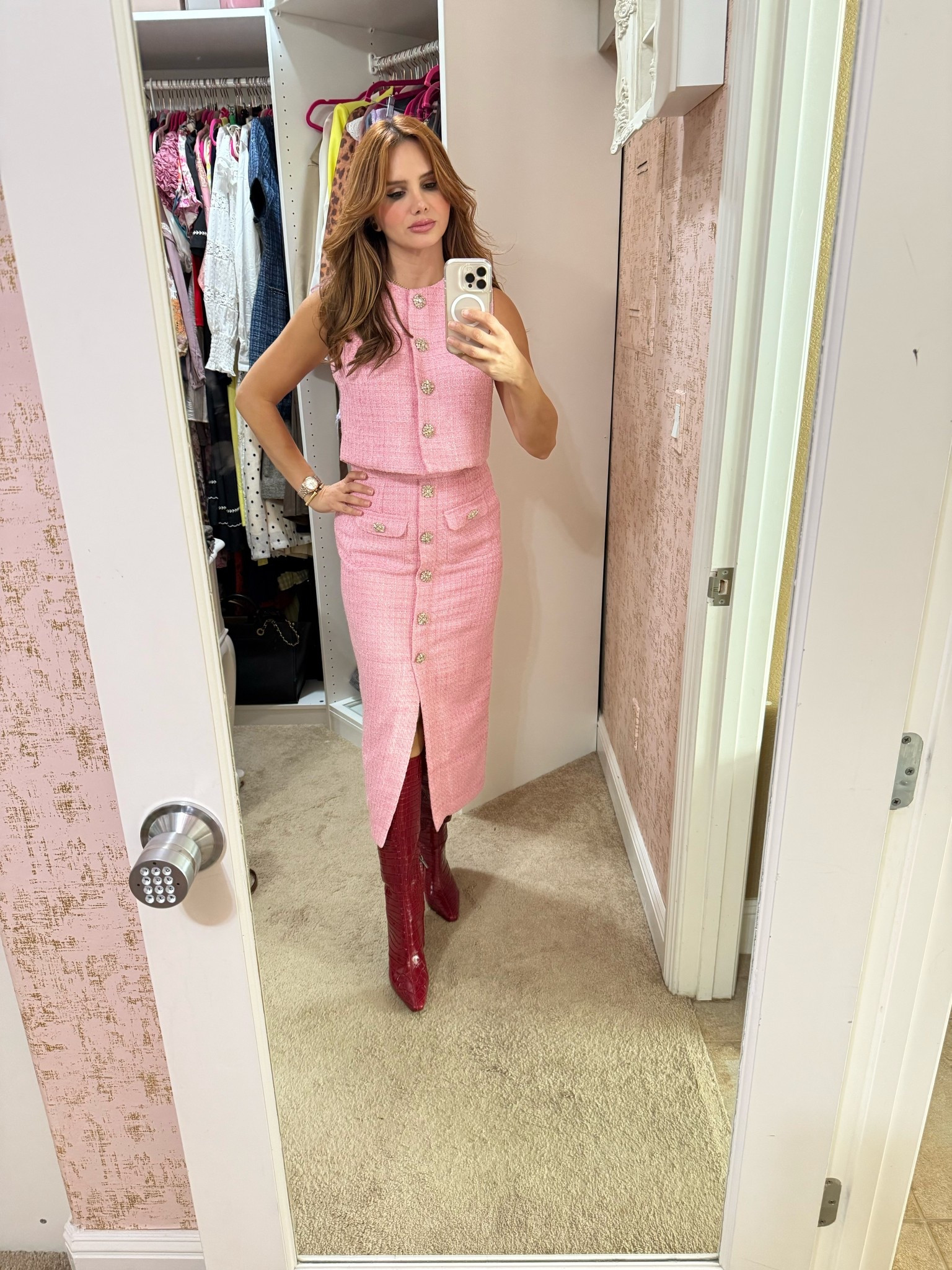 Burgundy boots 

#LTKShoeCrush