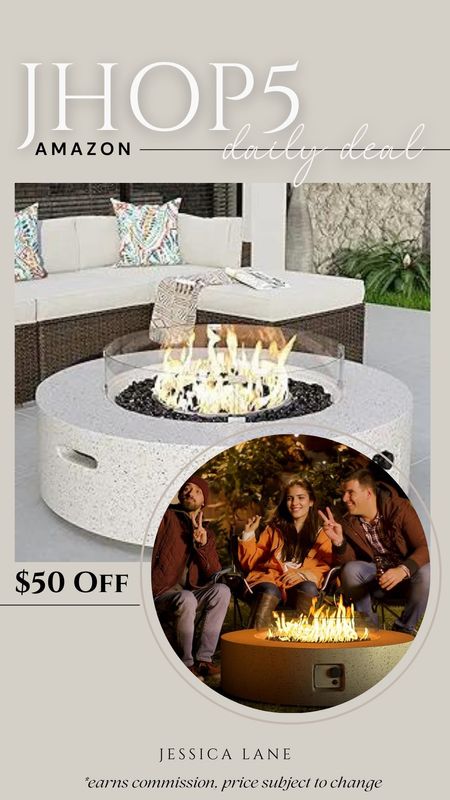 Amazon daily deal, save $50 on this gorgeous modern round outdoor fire pit. Outdoor furniture, fire pit, round fire pit, modern fire pit, outdoor living, patio fire pit

#LTKSeasonal #LTKsalealert #LTKhome