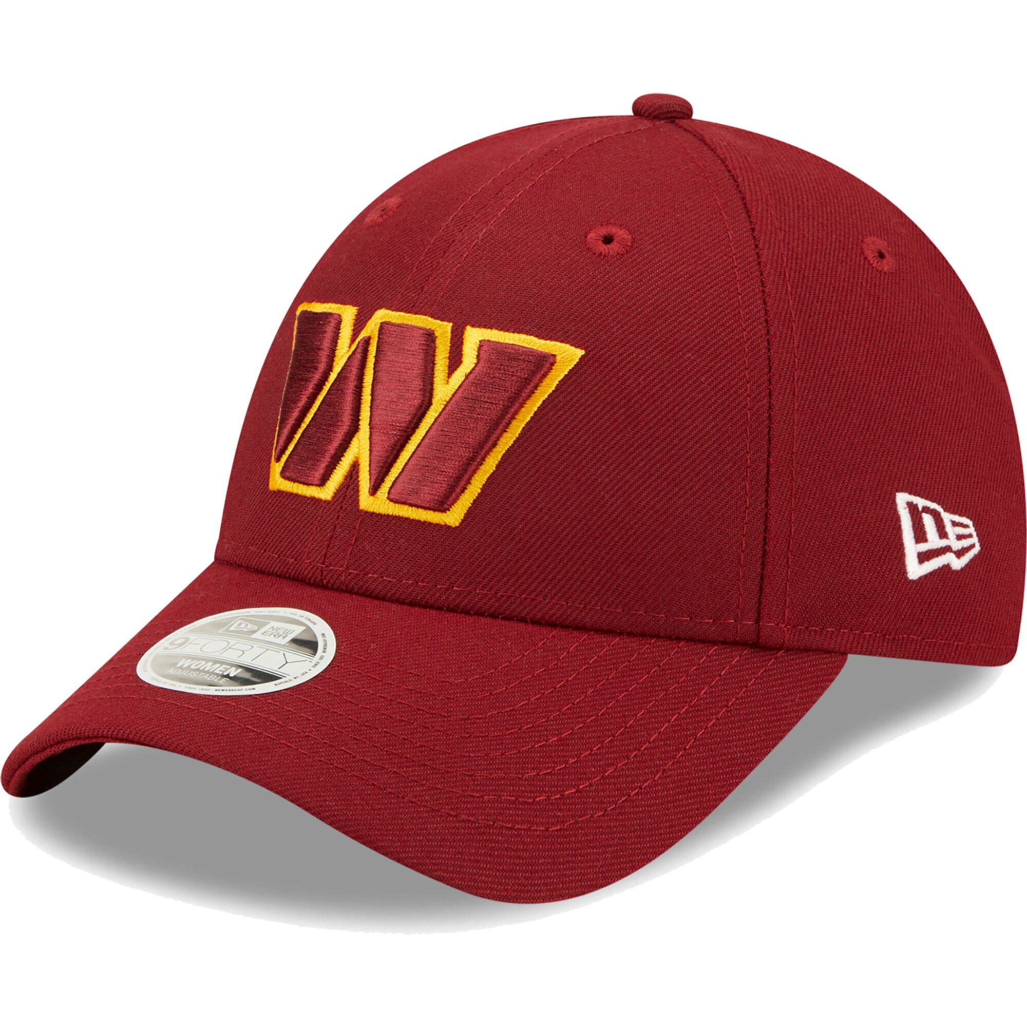 Women's Washington Commanders New Era Burgundy Simple 9FORTY Adjustable Hat | NFL Shop