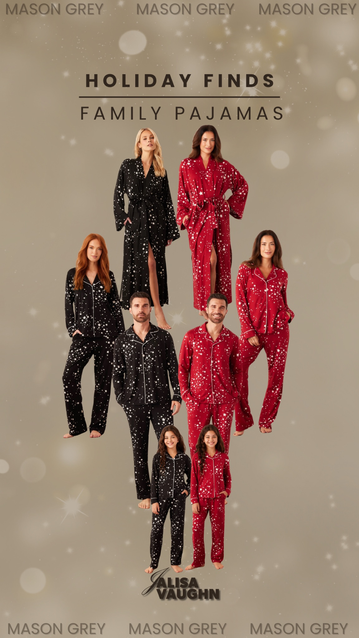 Matching family holiday finds from Mason Grey! Comfortable, soft & stylish! 

#LTKFamily #LTKFindsUnder100 #LTKHoliday