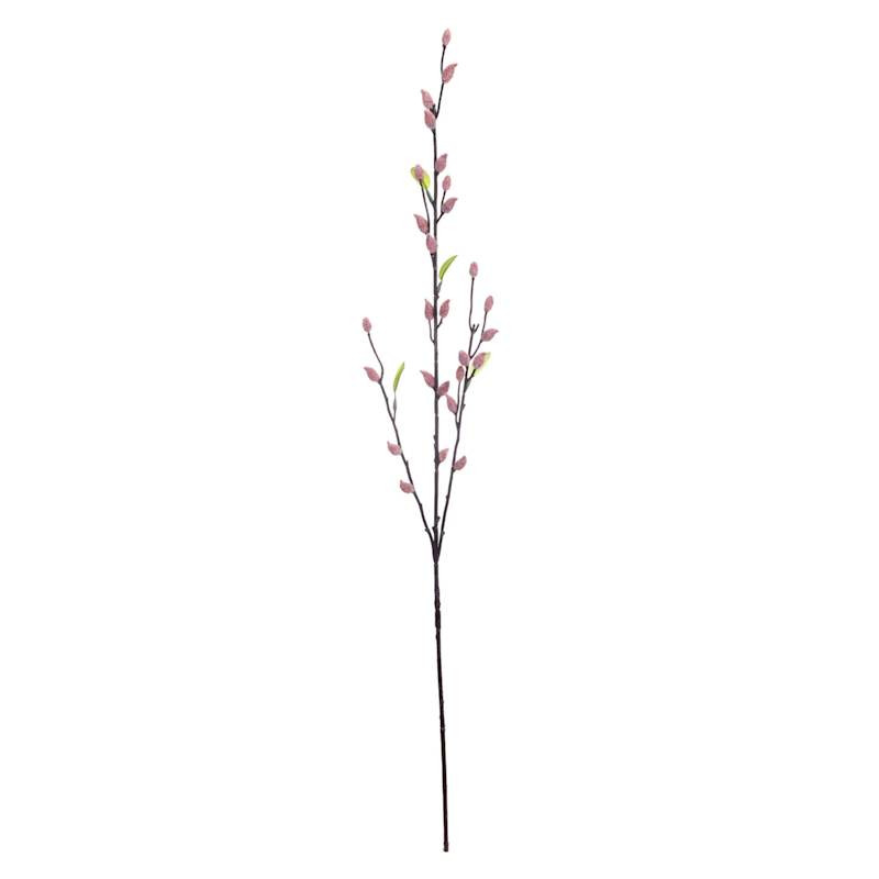 Pink Pussy Willow Floral Spray, 32.5" | At Home