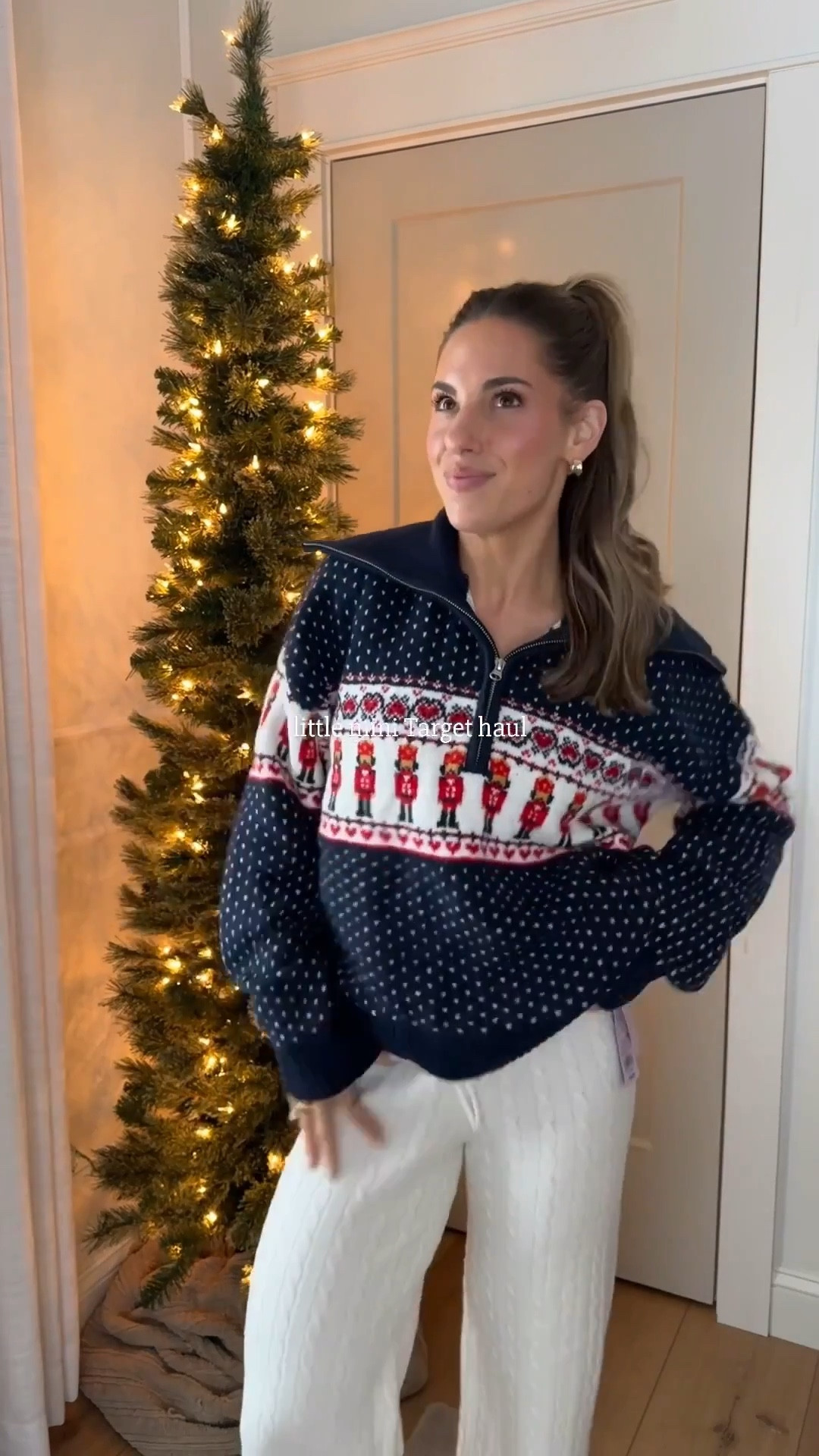 Love a good Target run to get all the things you don’t need 🫣 but seriously.. these pieces are worth it! 

Wearing xs in the pajama set & brown faux suede jacket, size small Cream knit lounge pant, & size large in the Christmas sweater🥰 

 

#LTKGiftGuide #LTKHoliday #LTKootd